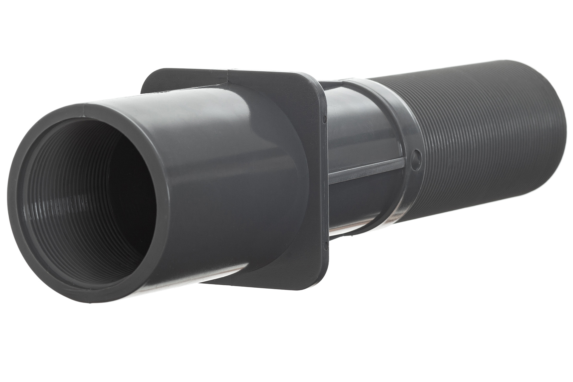 Kunststoff Wanddurchführung Galaxy grau