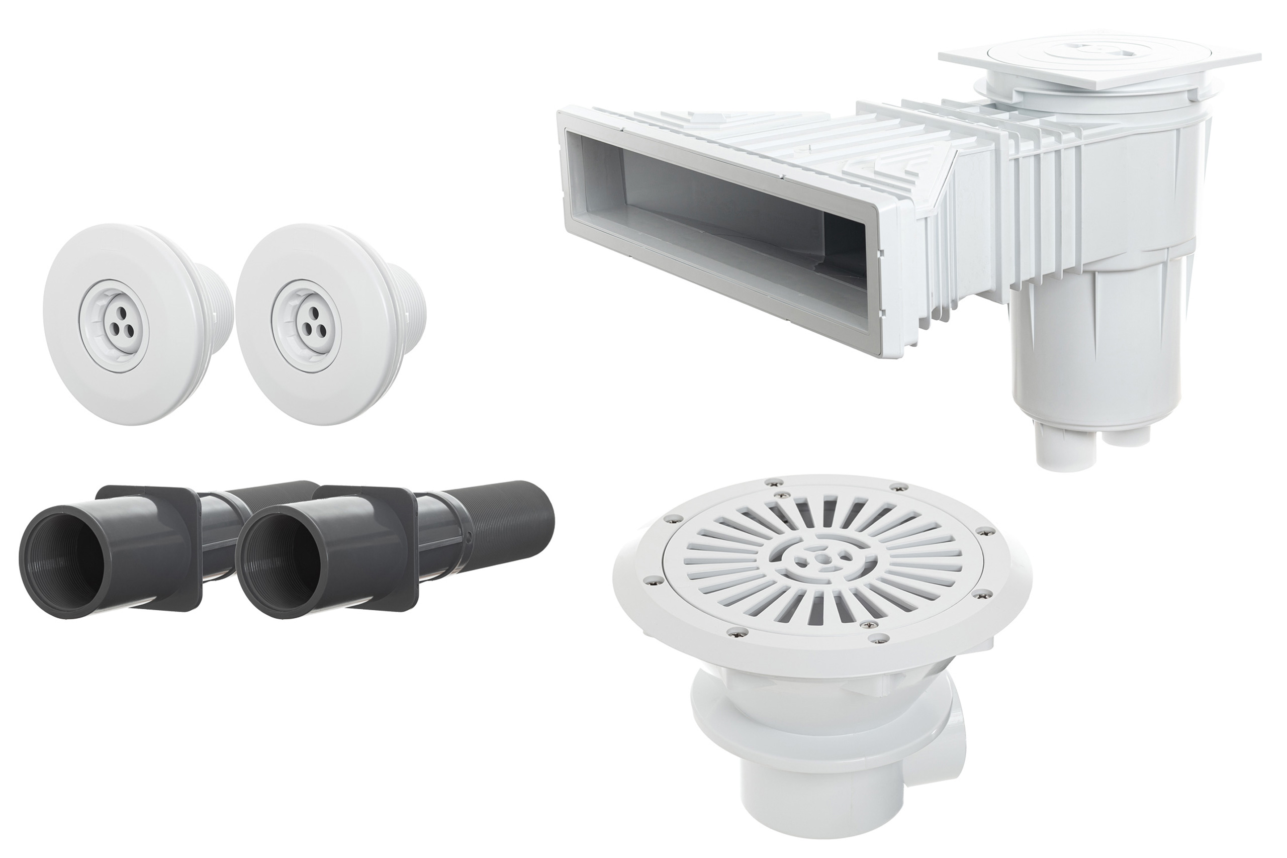 Kunststoff Einbauteile Set Galaxy bis 3x6m